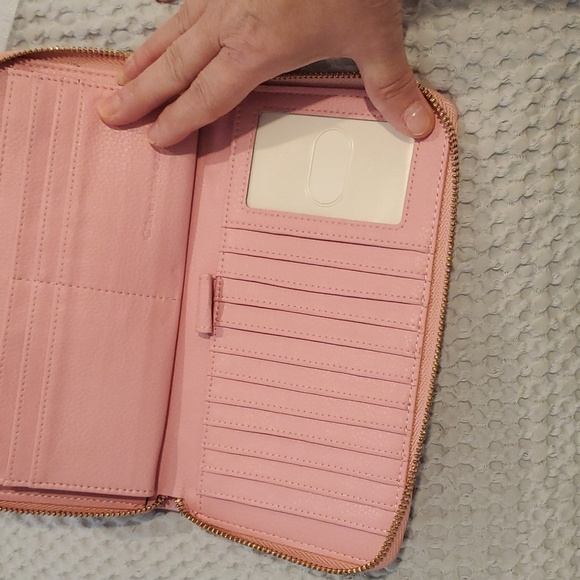 Beautiful pink double sided wallet (39) - Picture 5 of 10